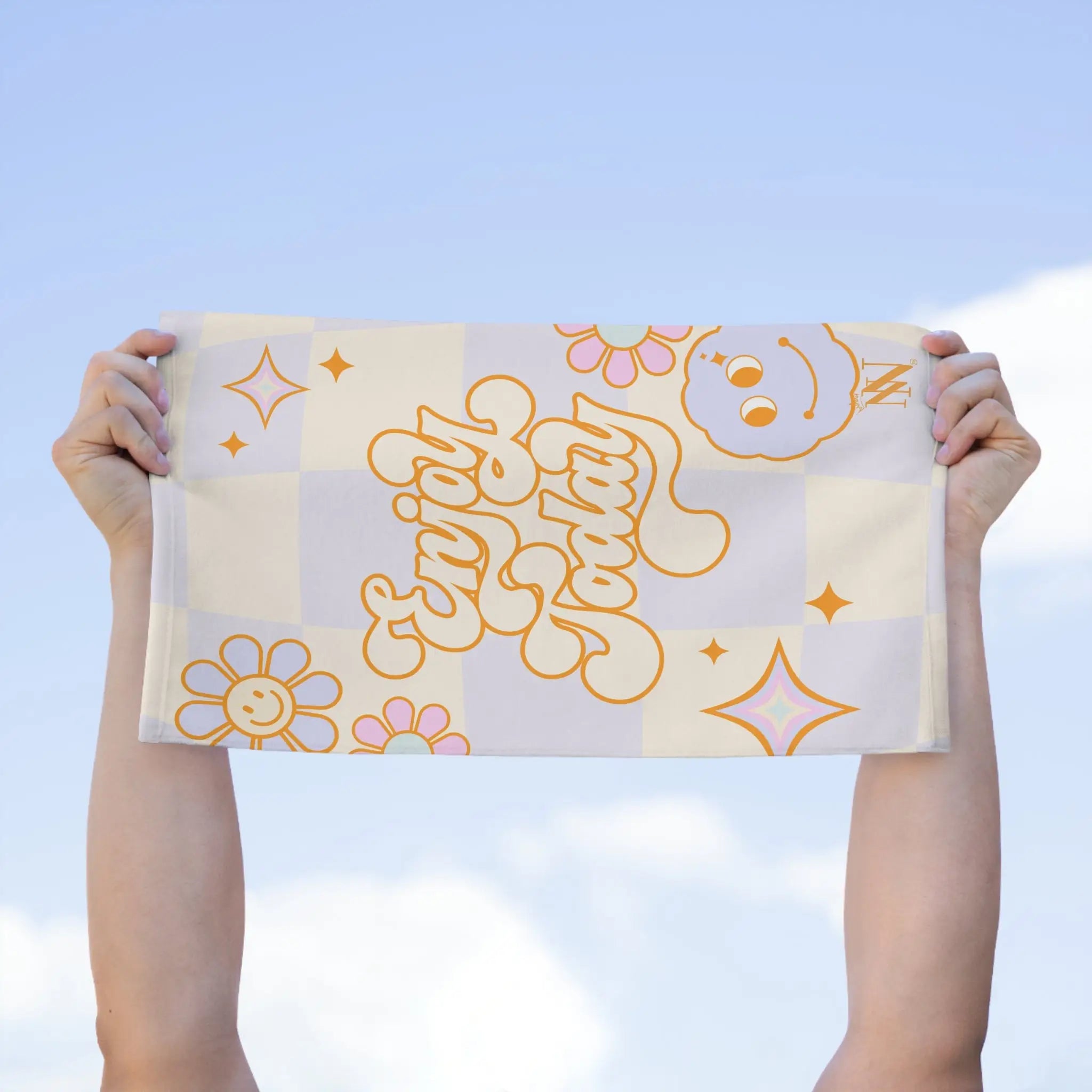 Enjoy Today Hippie | Mix & Match Soft Fun-Flirty Lovers’ Towels