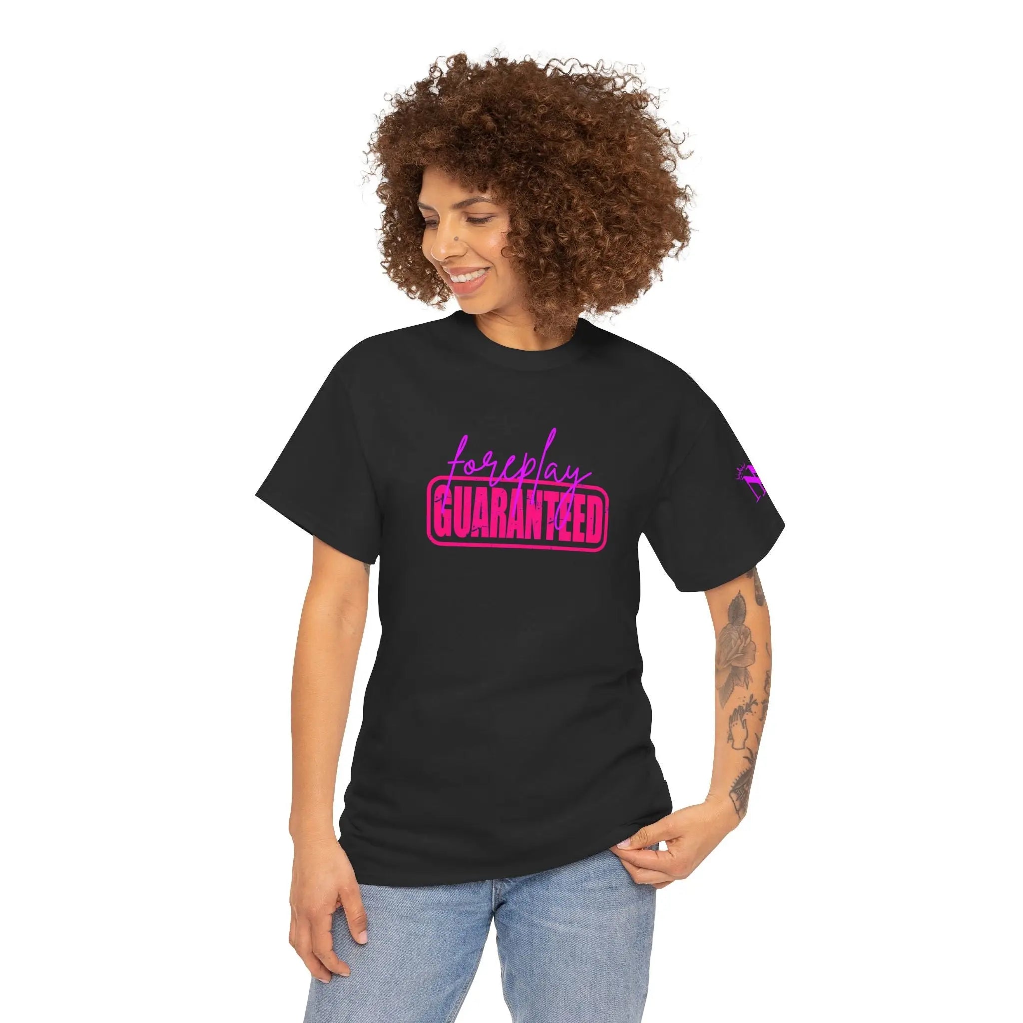 Foreplay Guaranteed | Mix & Match Cotton Unisex Fun-Flirty Lovers’ T-Shirts