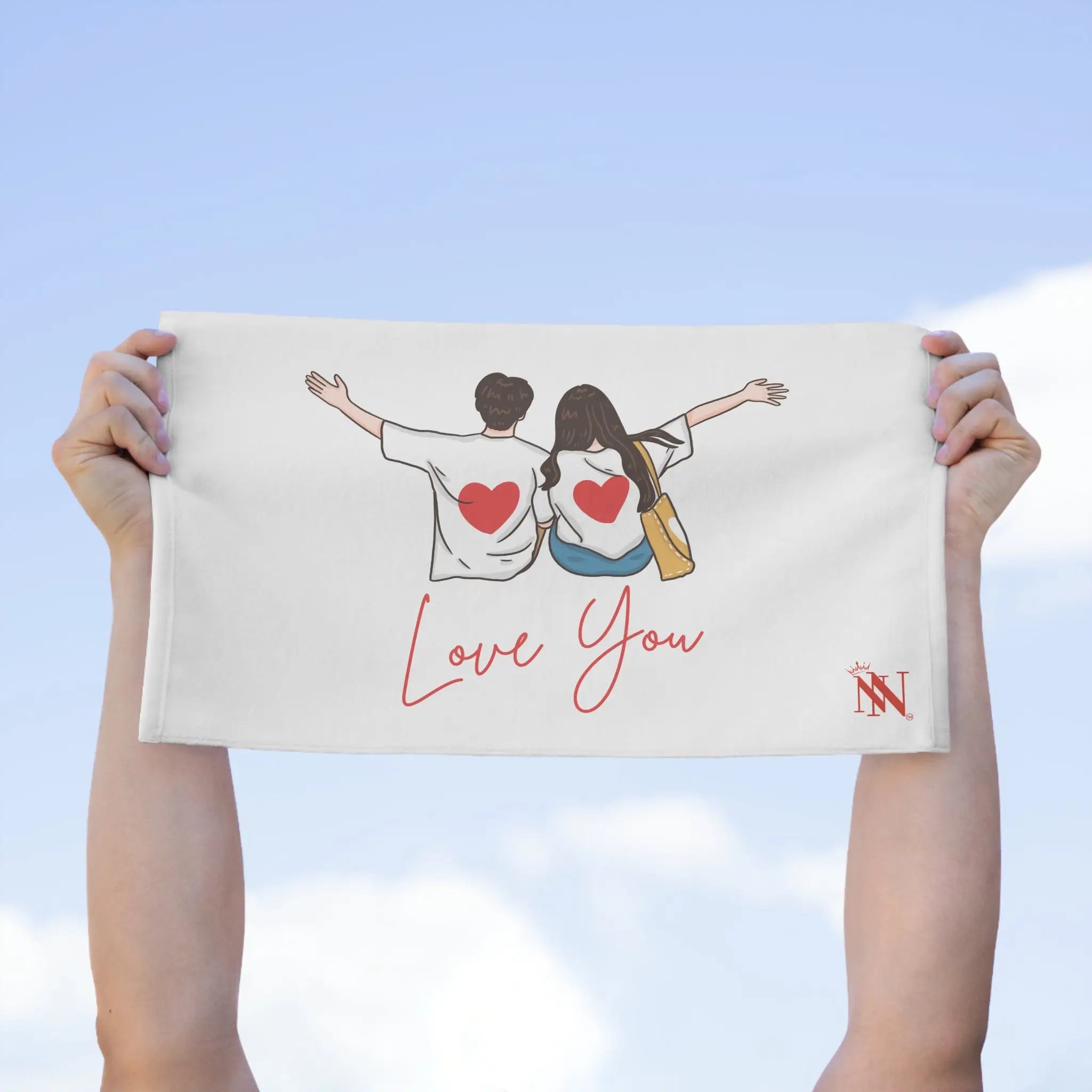 Love You Couple | Mix & Match Soft Fun-Flirty Lovers’ Towels