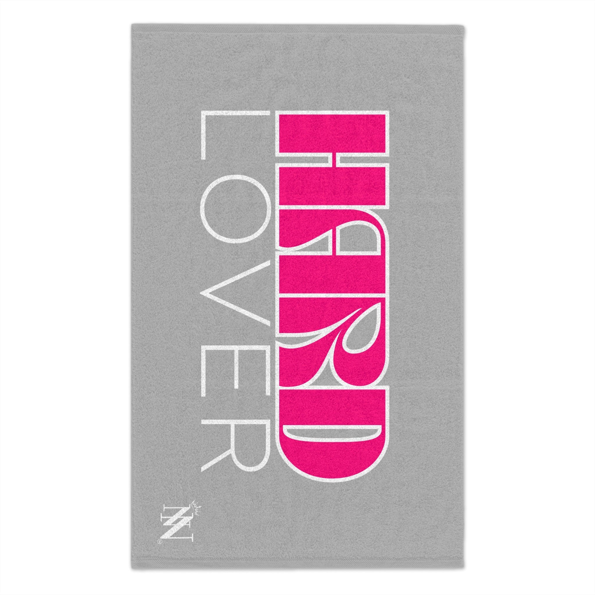 Hard Lover Light Grey | Mix & Match Soft Fun-Flirty Lovers’ Towels