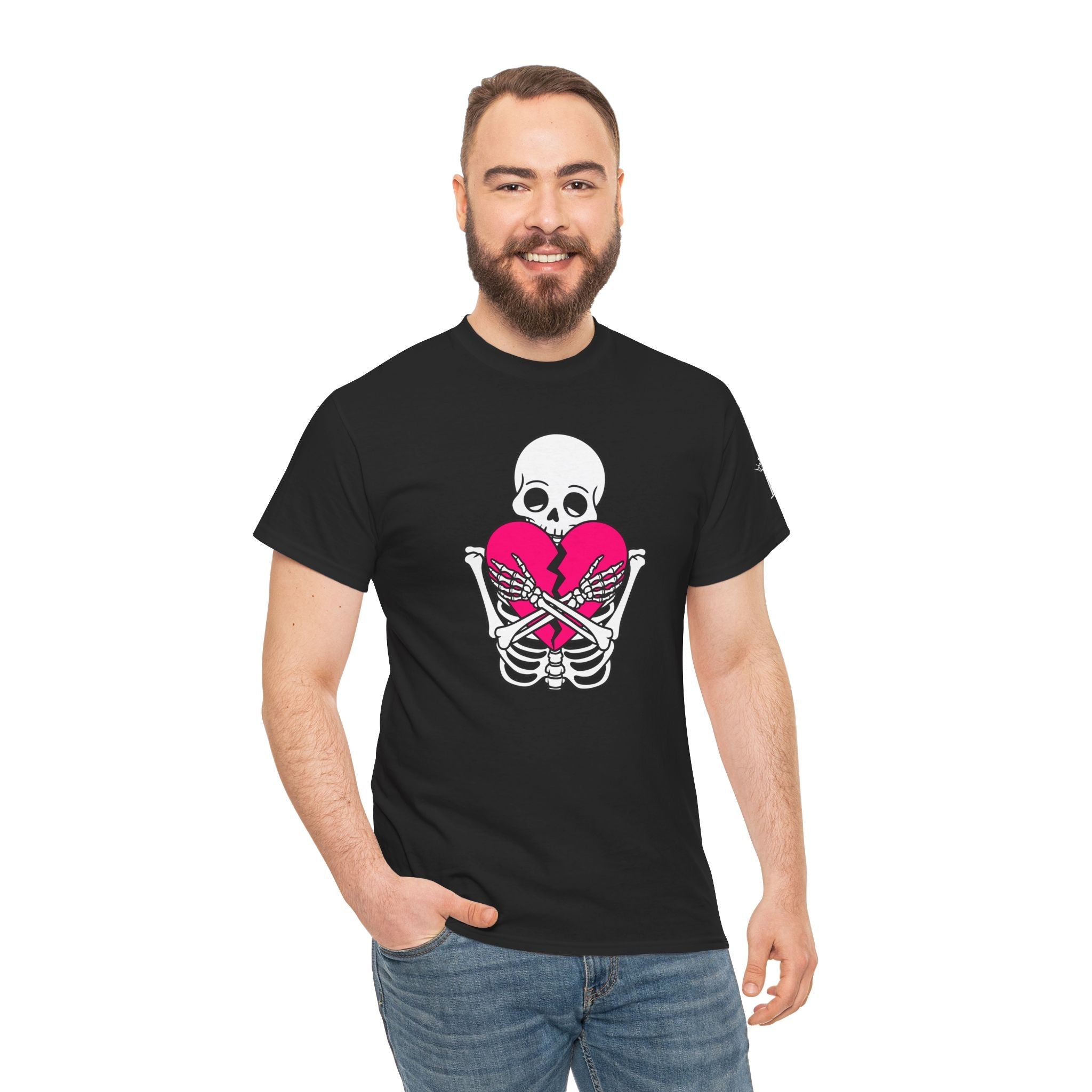 Heartbreaker Love Black | Mix & Match 100% Cotton Unisex Fun-Flirty Lovers’ Tees