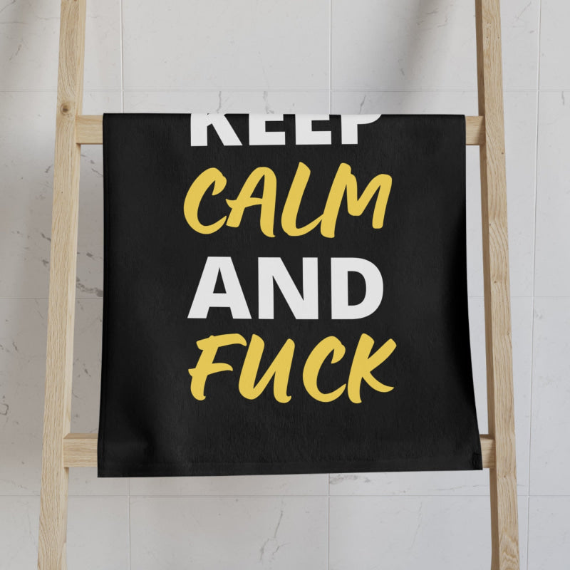 Keep Calm & Fuck Queen King | Mix & Match Classic Fun-Flirty Lovers’ Towels