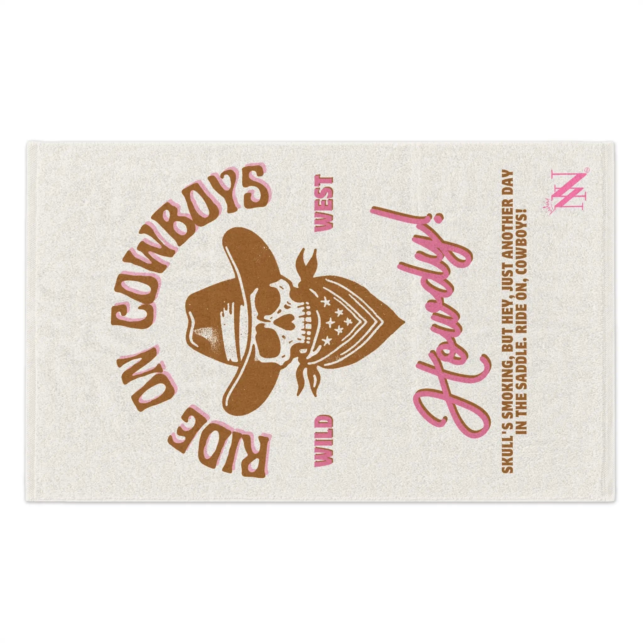 Ride On Cowboys | Mix & Match Soft Fun-Flirty Lovers’ Towels