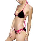 Black Strappy | Mix & Match Fun-Flirty Lovers’ String Bikinis