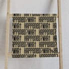What Happened? Patterned Gold | Nectar Napkins Classic Fun-Flirty Lovers’ Towels