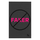 No Faker Dark Grey | Mix & Match Soft Fun-Flirty Lovers’ Towels