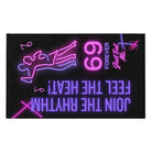 Sixty-Nine Forever Neon | Mix & Match Soft Fun-Flirty Lovers’ Towels