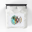 Sex Island Pirate Beach Couple Romantic Gifts Silky Soft Love Blanket