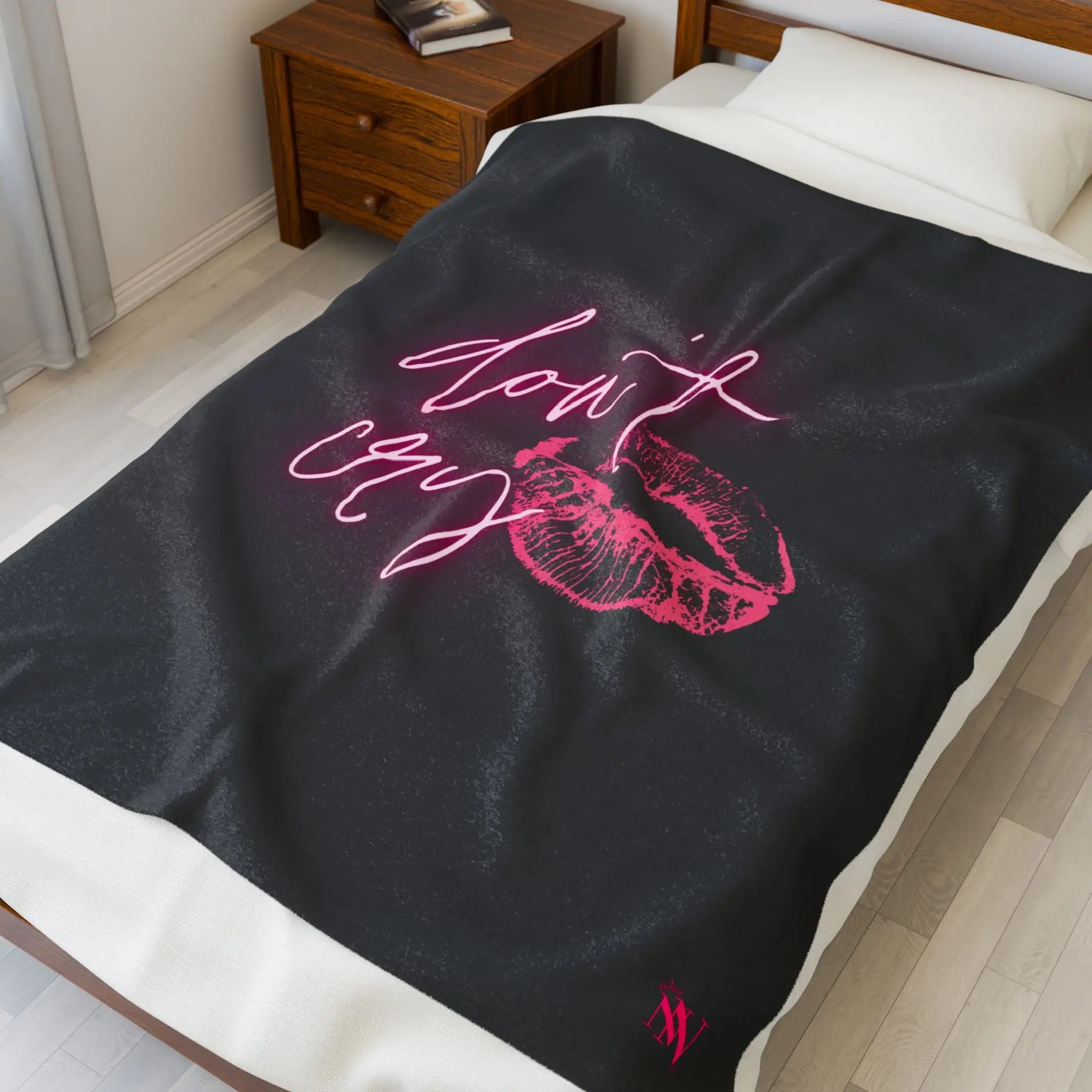Don’t Cry | Mix & Match Velveteen Fun-Flirty Lovers’ Blankets