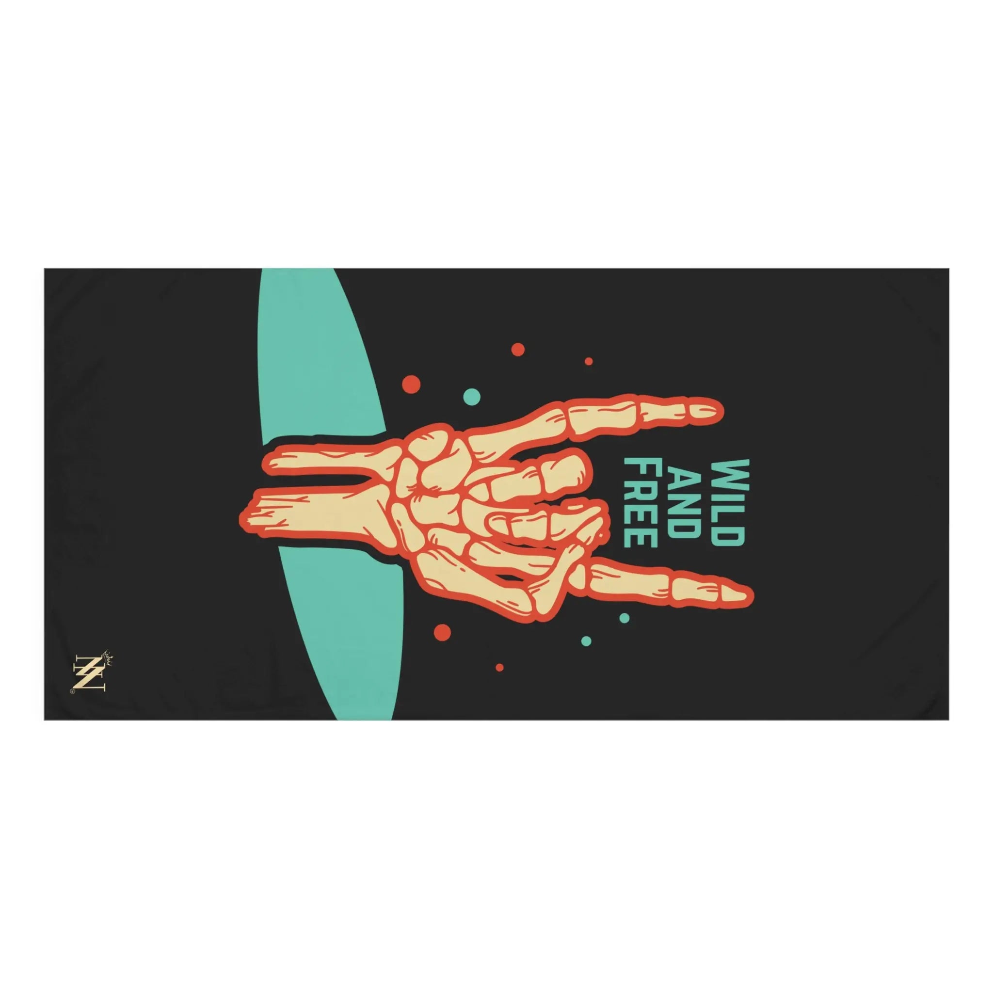 Throwing Horns Wild & Free | Mix & Match XL Fun-Flirty Lovers’ Towels