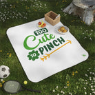 Too Cute to Pinch St. Patrick’s Day | Mix Match Fun-Flirty Lovers’ Water-Resistant Blankets