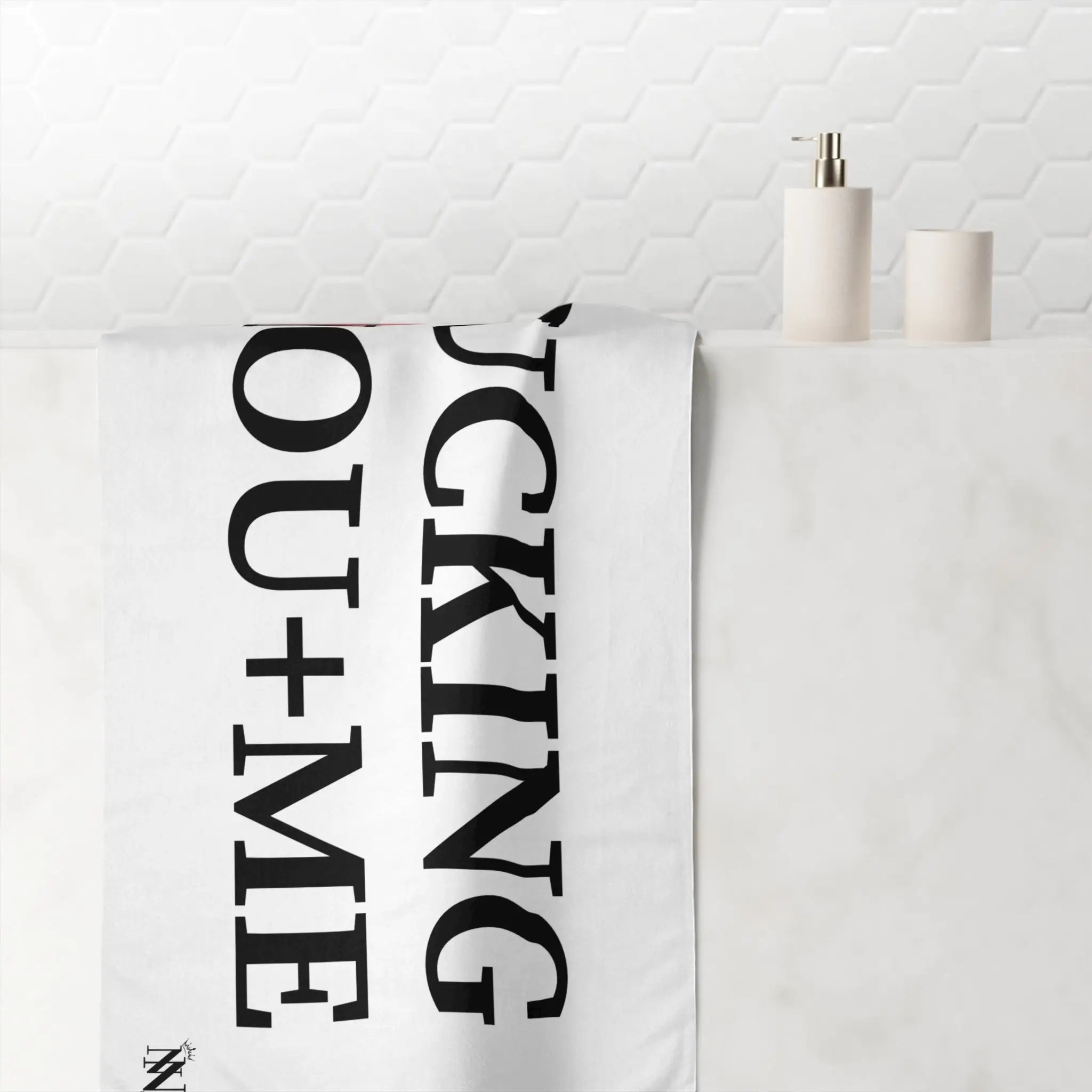 I Fucking Love You + Me | Mix & Match XL Fun-Flirty Lovers’ Towels
