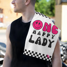 One Happy Lady Emoji | Nectar Napkins Fun-Flirty Lovers’ Towels