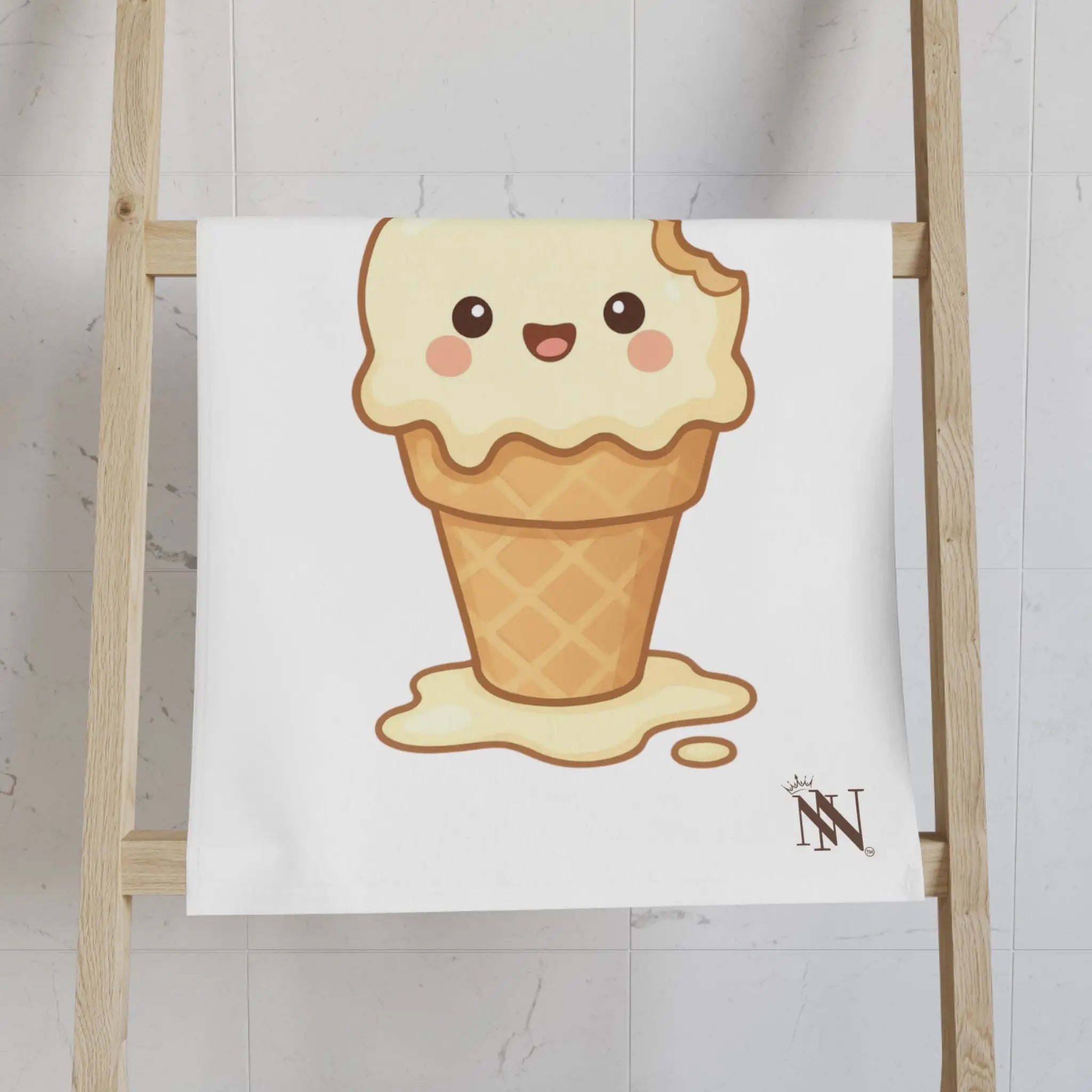 Lick Me Til’ Ice Cream | Nectar Napkins Classic Fun-Flirty Lovers’ Towels