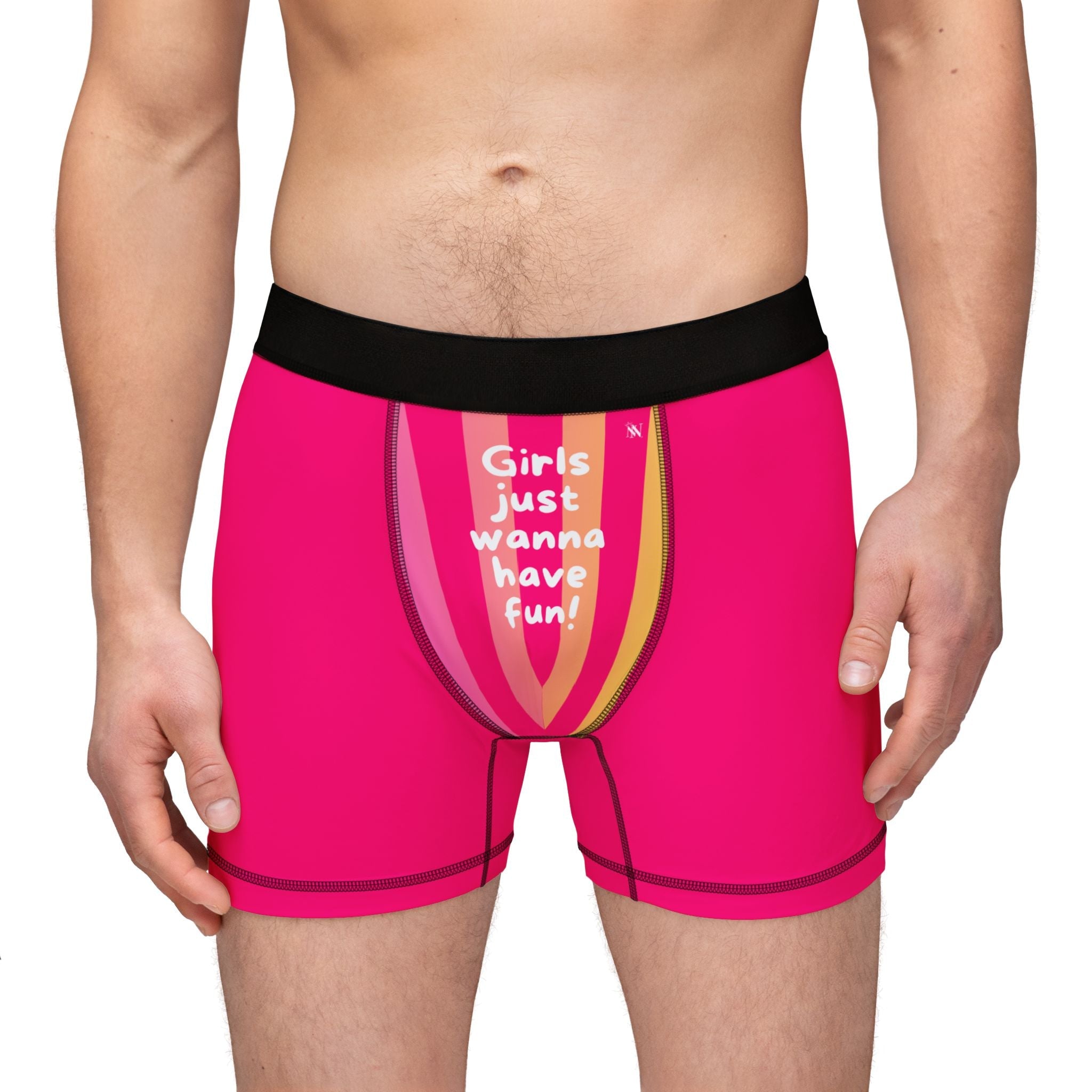 Girls Just Wanna Have Fun! | Mix & Match Men’s Fun-Flirty Lovers’ Boxer Briefs