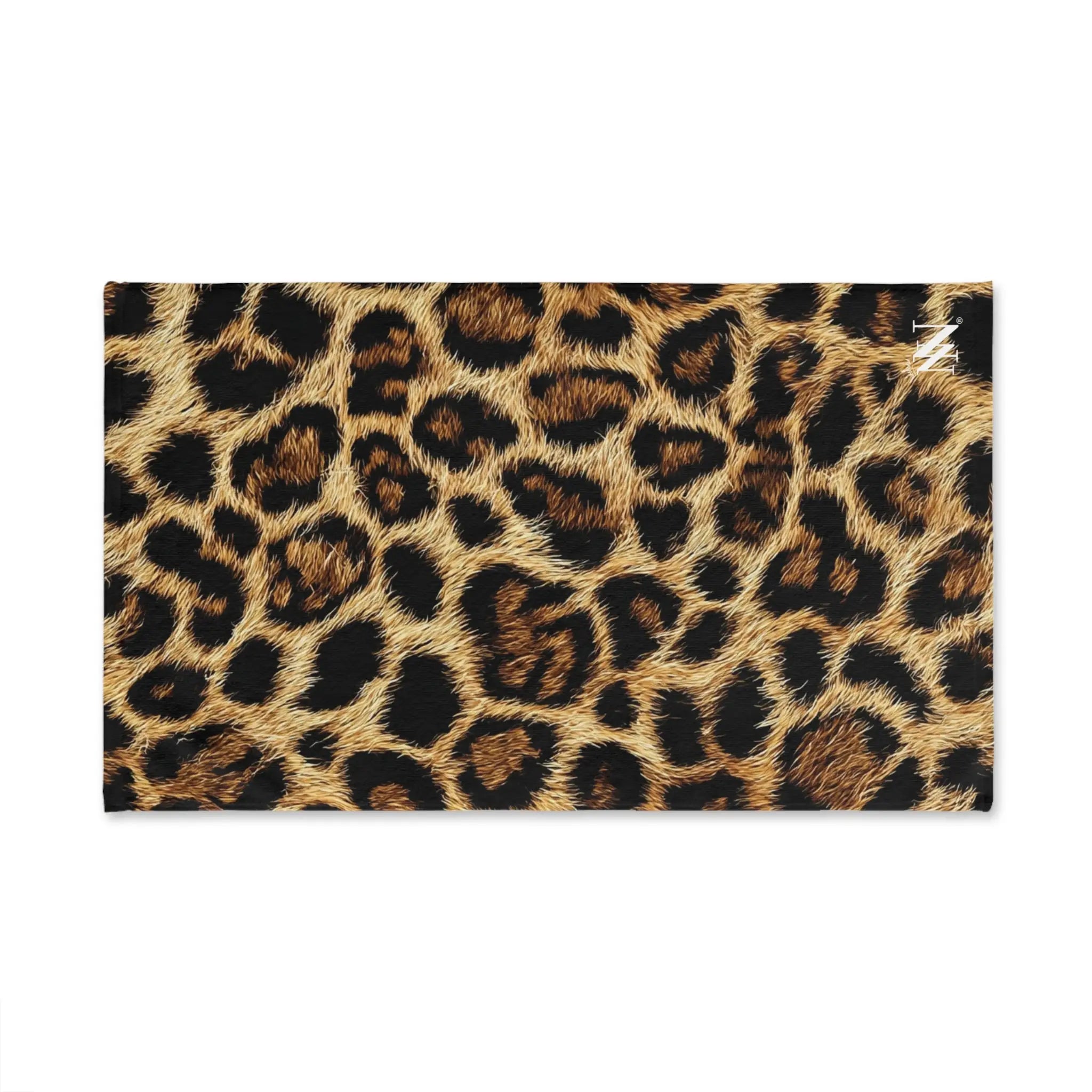 Realistic Cheetah Print Cum Towel