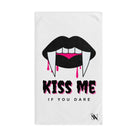 Kiss Me if You Dare | Mix & Match Original Fun-Flirty Lovers’ Towels