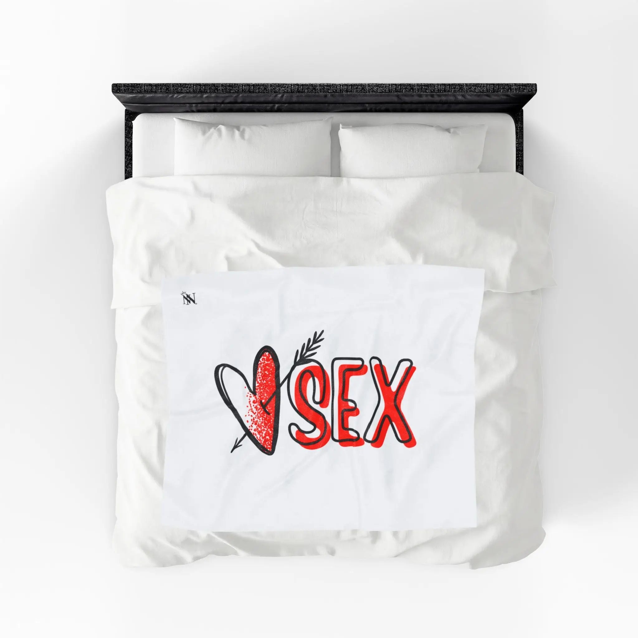 Heart Arrow Sex Romantic Lovers Gifts Blanket
