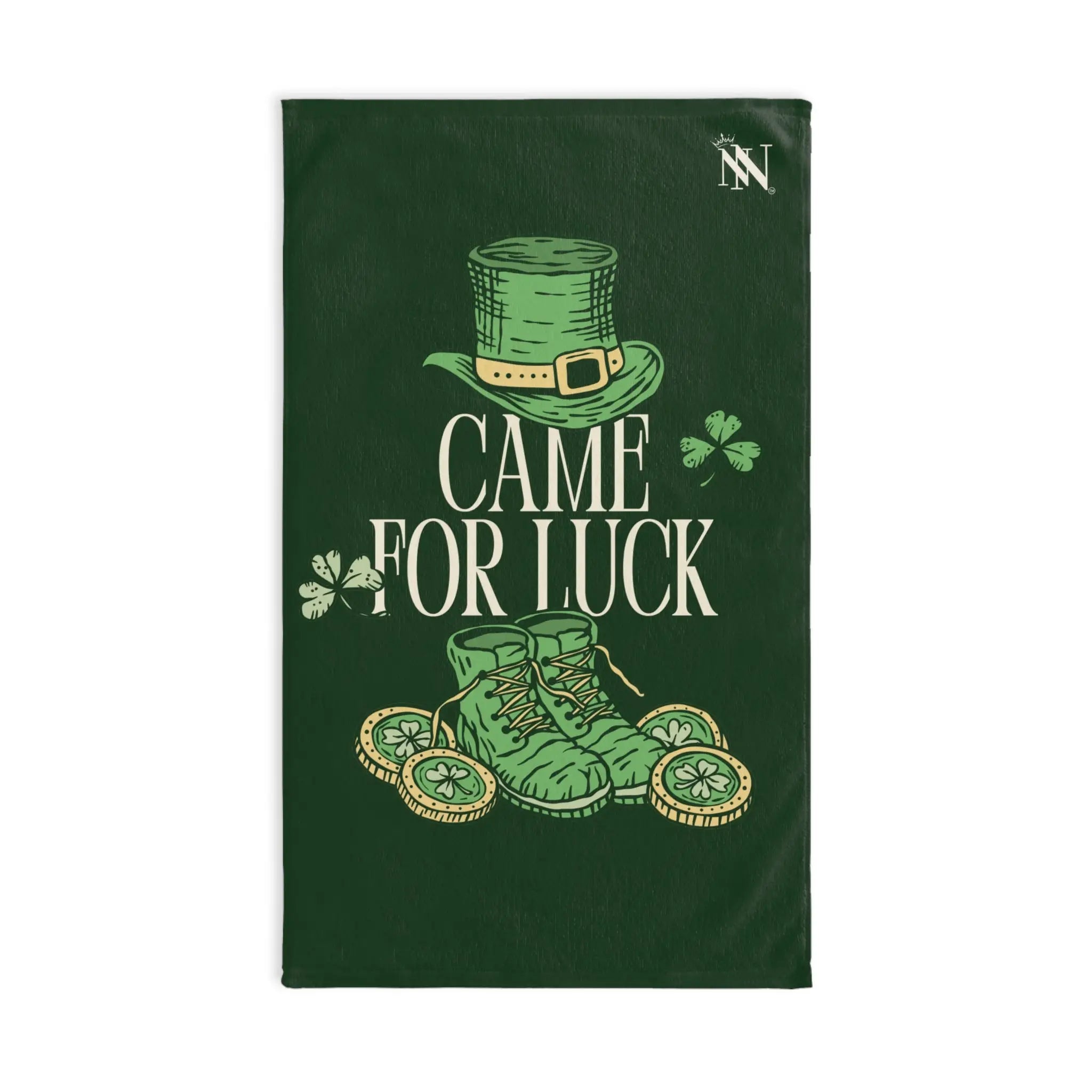 Came for Luck St. Patrick’s Day Cum Towel