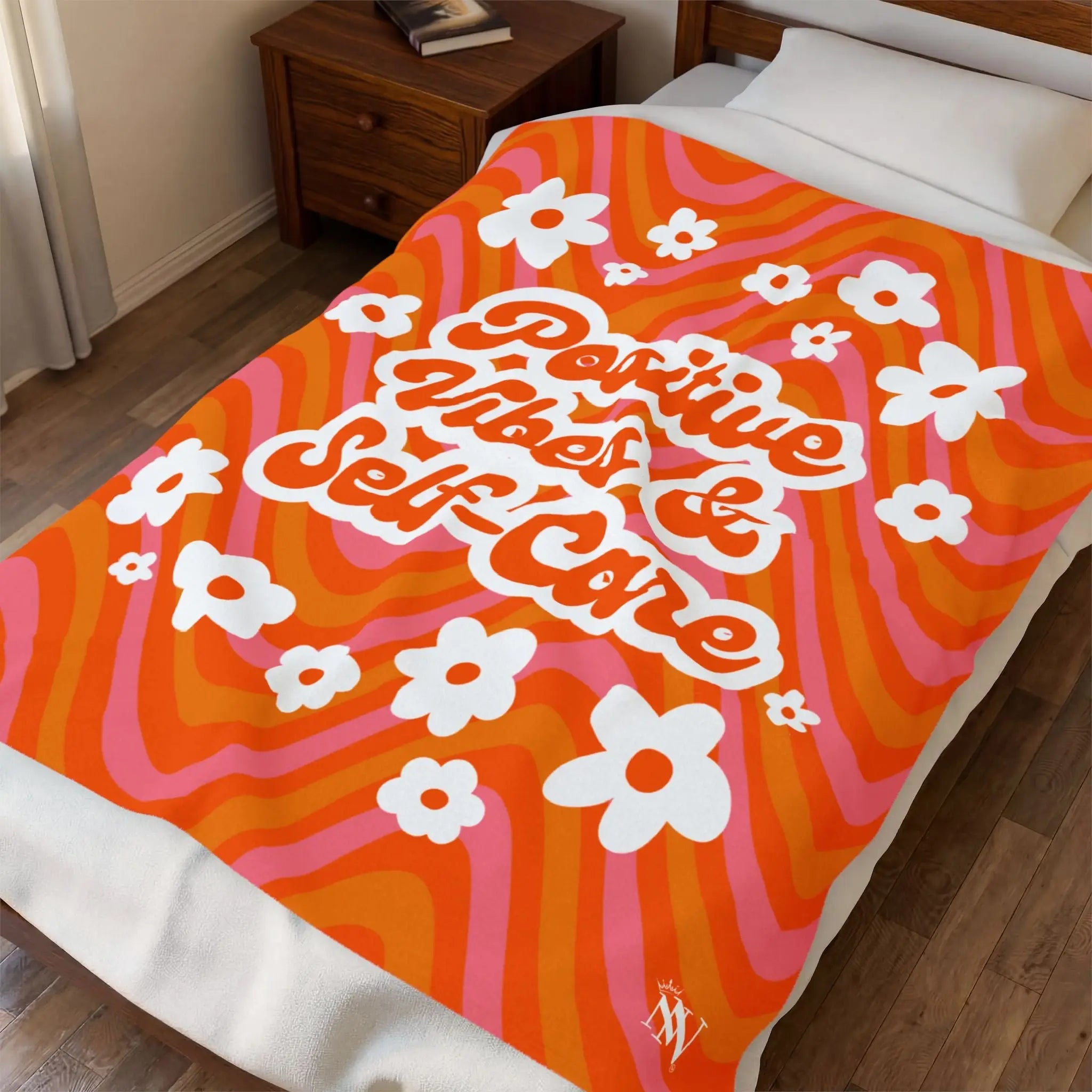 Positive Vibes & Self-Care Blanket