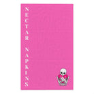 Nectar Napkins Brand Bright Pink | Nectar Napkins Fun-Flirty Lovers’ Towels