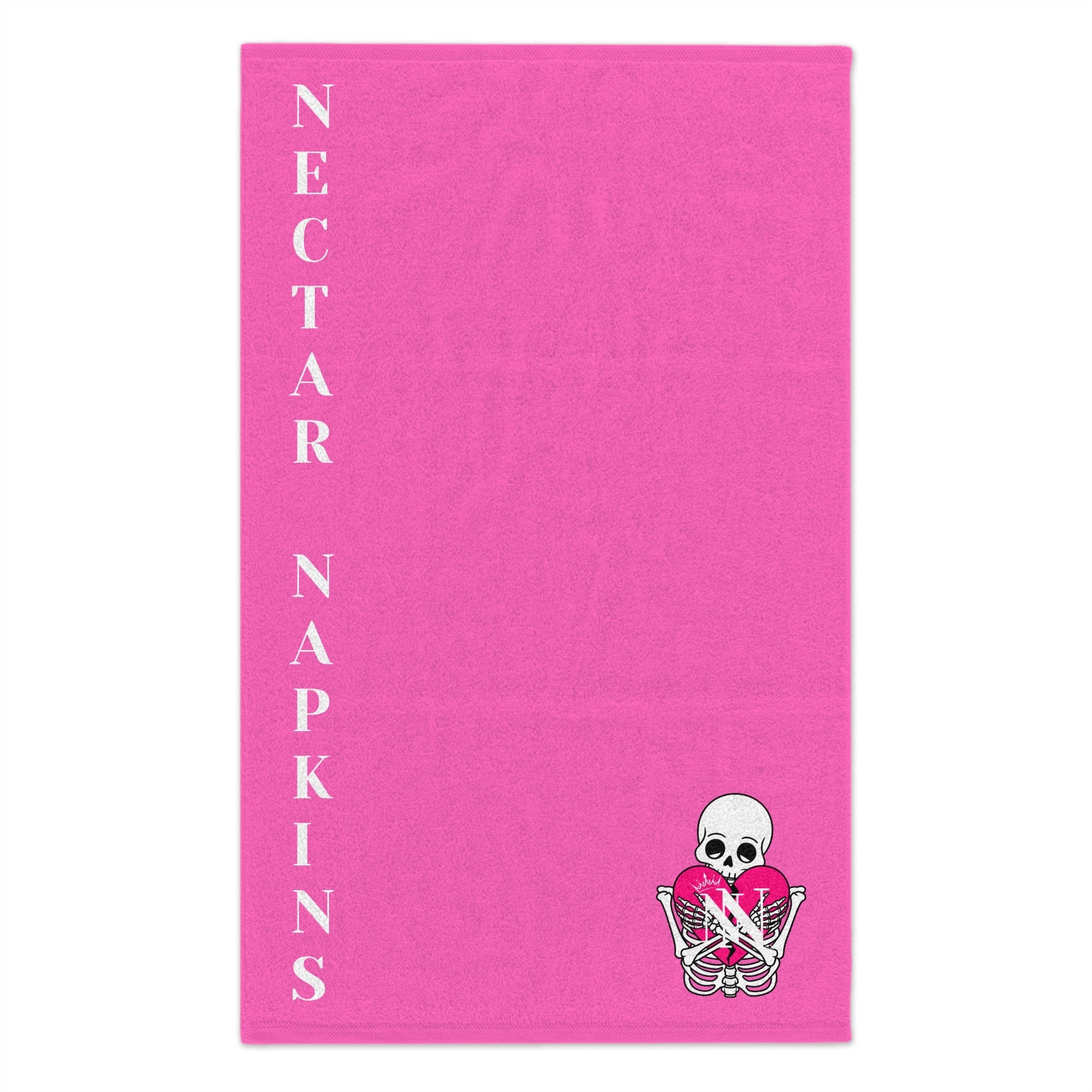 Nectar Napkins Brand Bright Pink | Nectar Napkins Fun-Flirty Lovers’ Towels