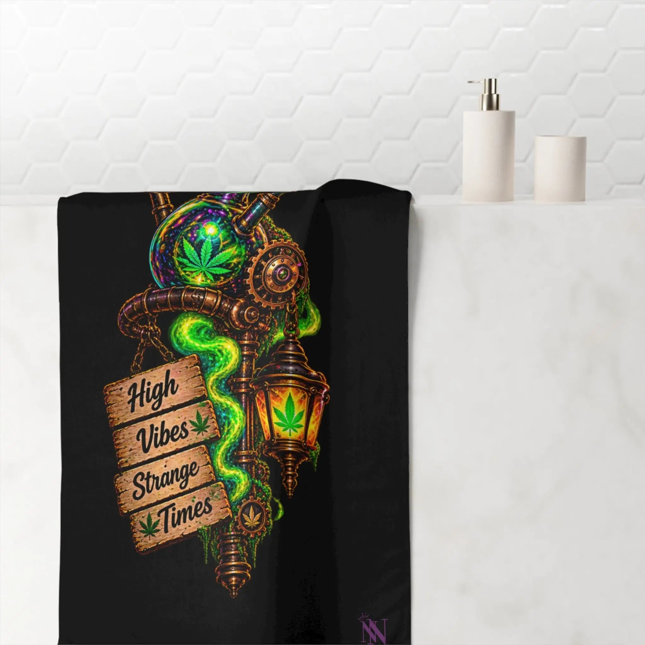 High Vibes Strange Times XL Sex Towel