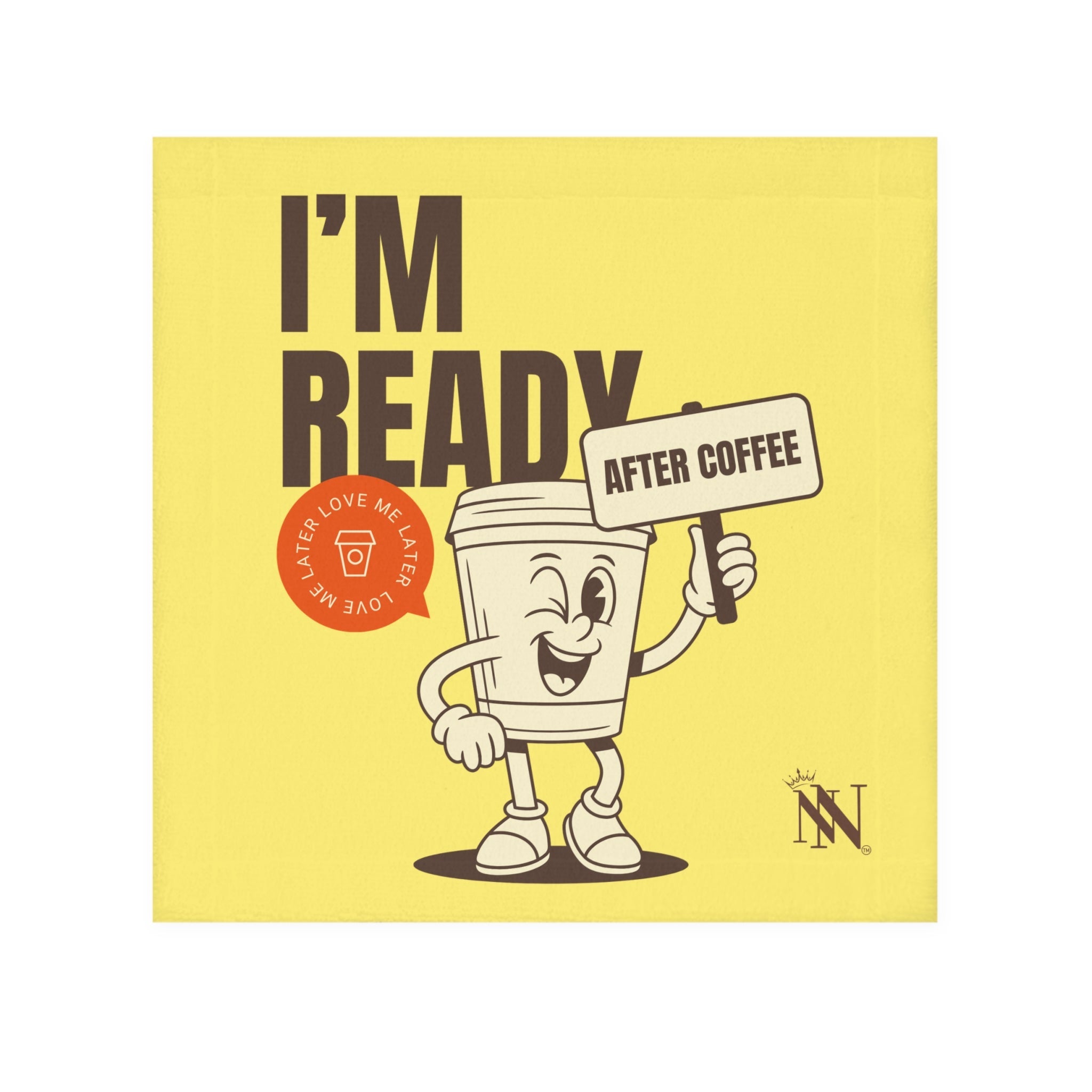 I’m Ready After Coffee | Mix & Match Lils’ Fun-Flirty Lovers’ Towels