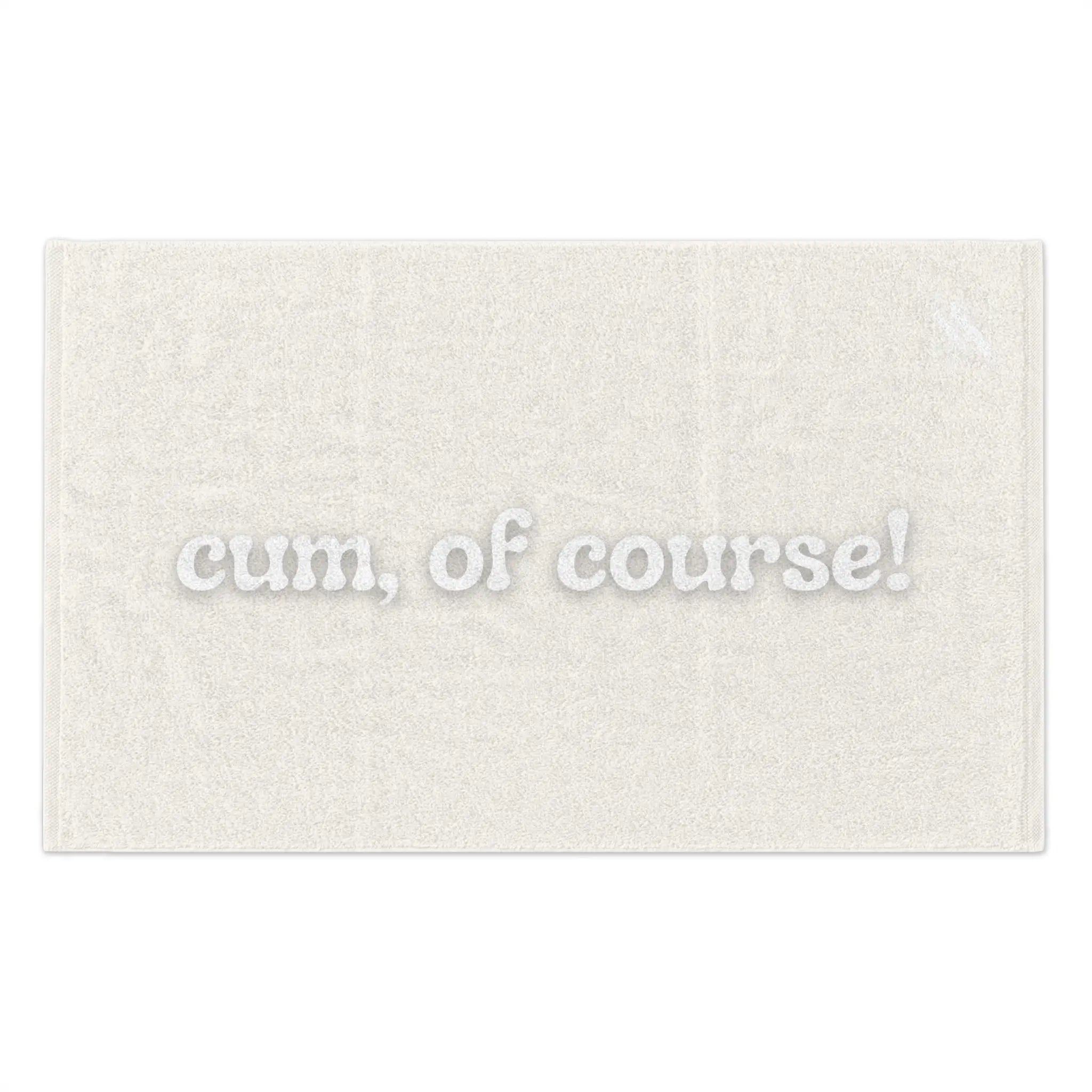 Cum of Course! | Mix & Match Soft Fun-Flirty Lovers’ Towels