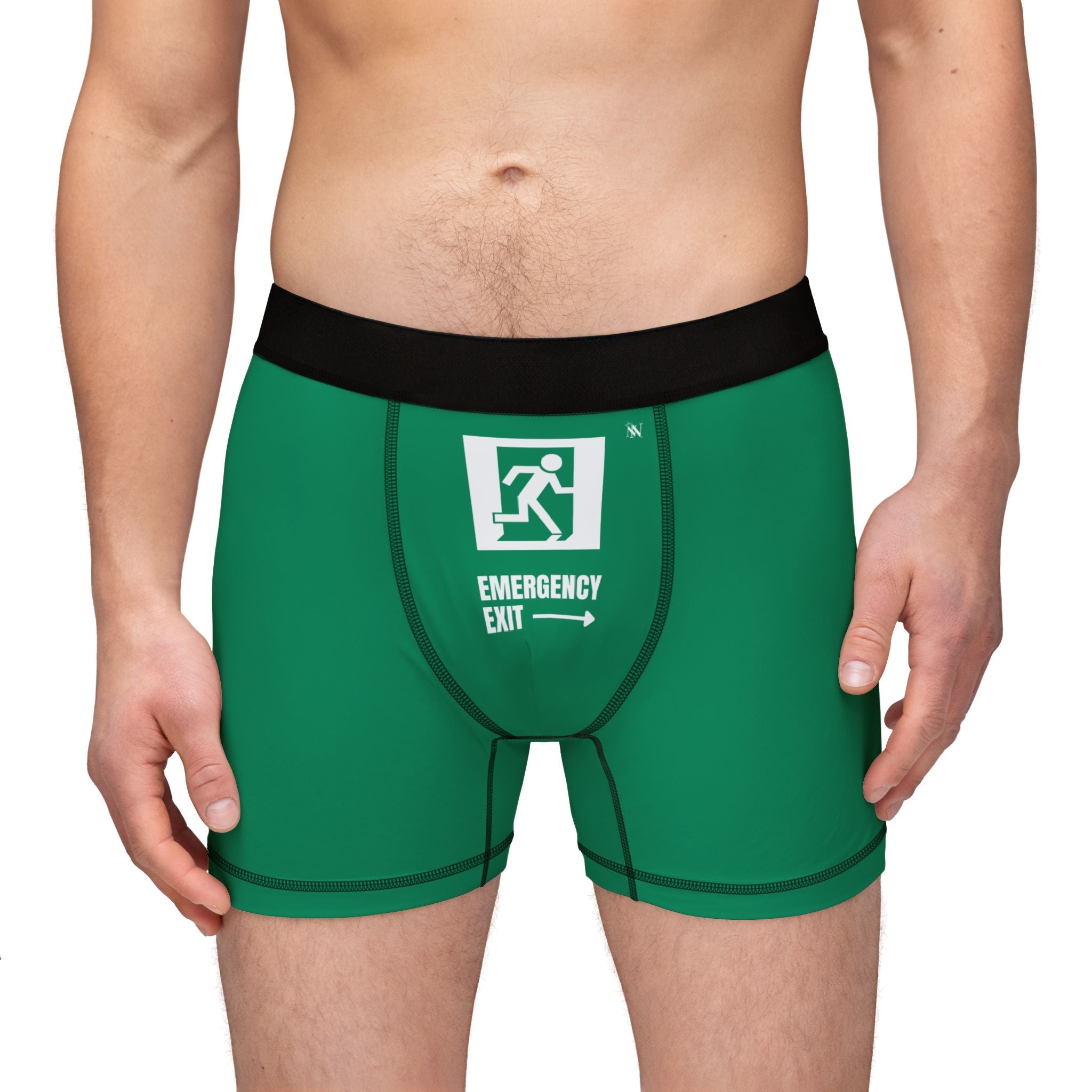 Emergency Exit | Mix & Match Men’s Fun-Flirty Lovers’ Boxer Briefs