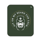 Sit on My Beard for Luck St. Patrick’s Day Storage Friendly Water-Resistant Sex Blanket