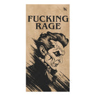 Fucking Rage Vintage Creepy Beach Towel