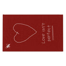 Love Isn’t Perfect | Mix & Match Soft Fun-Flirty Lovers’ Towels