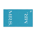 Mr Mrs Shareable Turquoise | Mix & Match Classic Fun-Flirty Lovers’ Towels