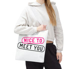 Nice to Meet You | Mix & Match Fun-Flirty Lovers’ Totes