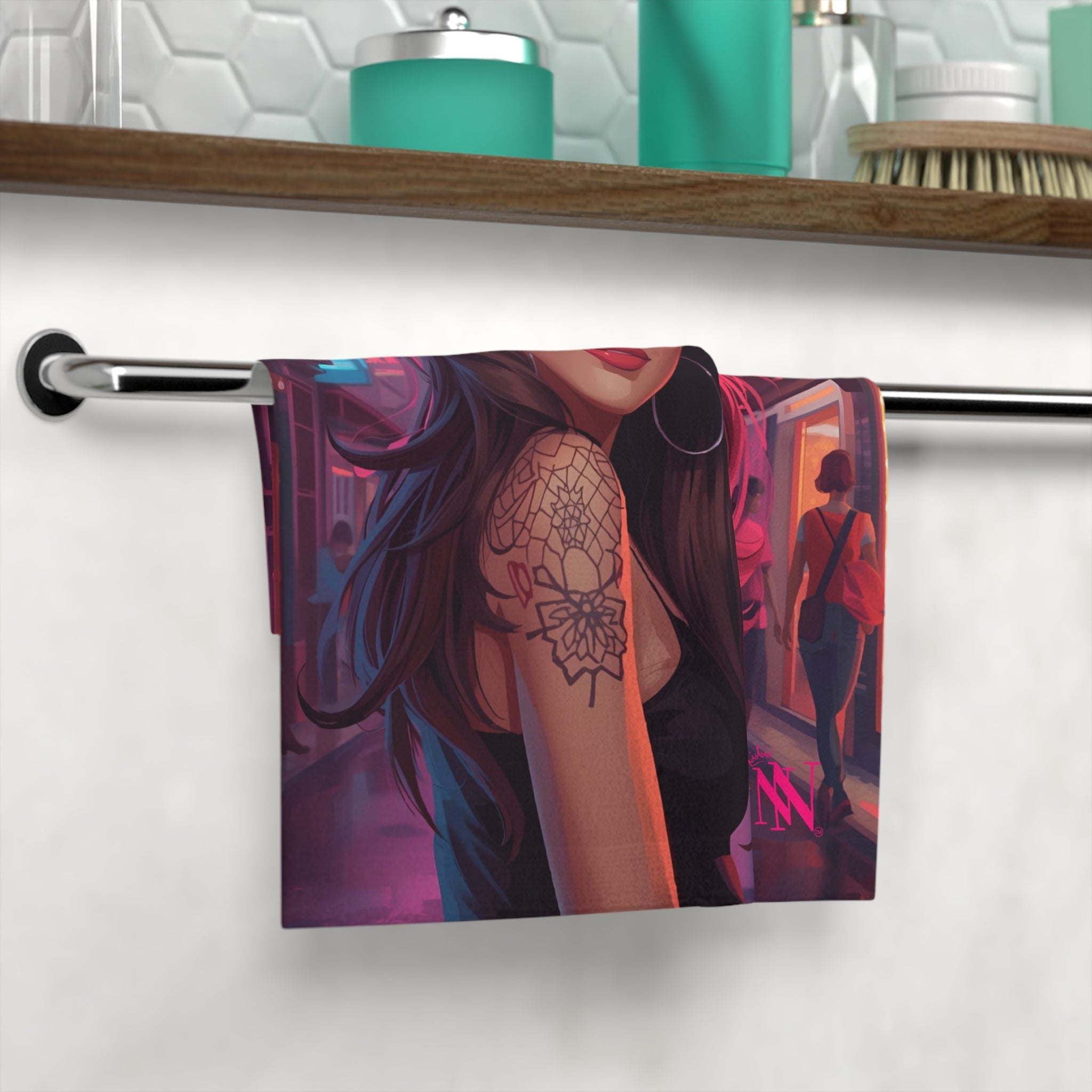 Flirty Girl Graphic | Mix & Match Lils’ Fun-Flirty Lovers’ Towels