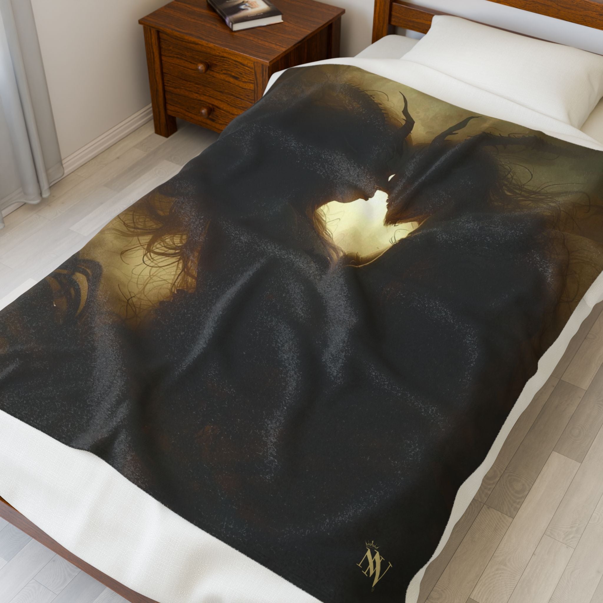 Our Dark Lust | Mix & Match Velveteen Fun-Flirty Lovers’ Blankets