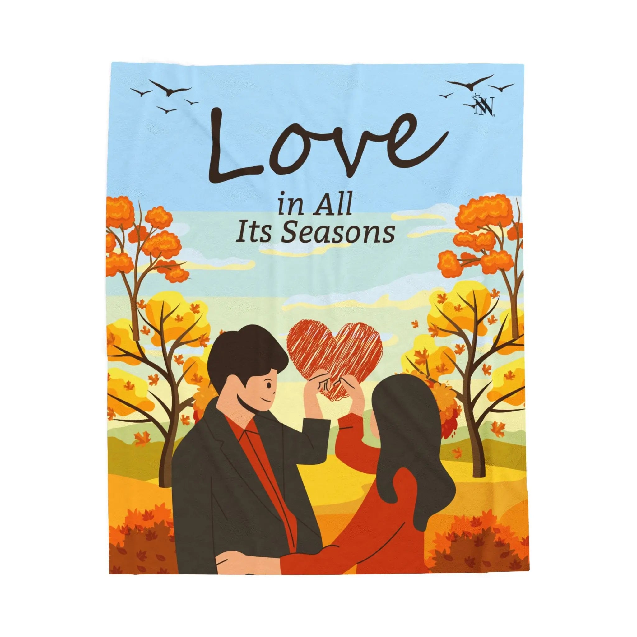 Love in All Its Seasons | Mix & Match Velveteen Fun-Flirty Lovers’ Blankets