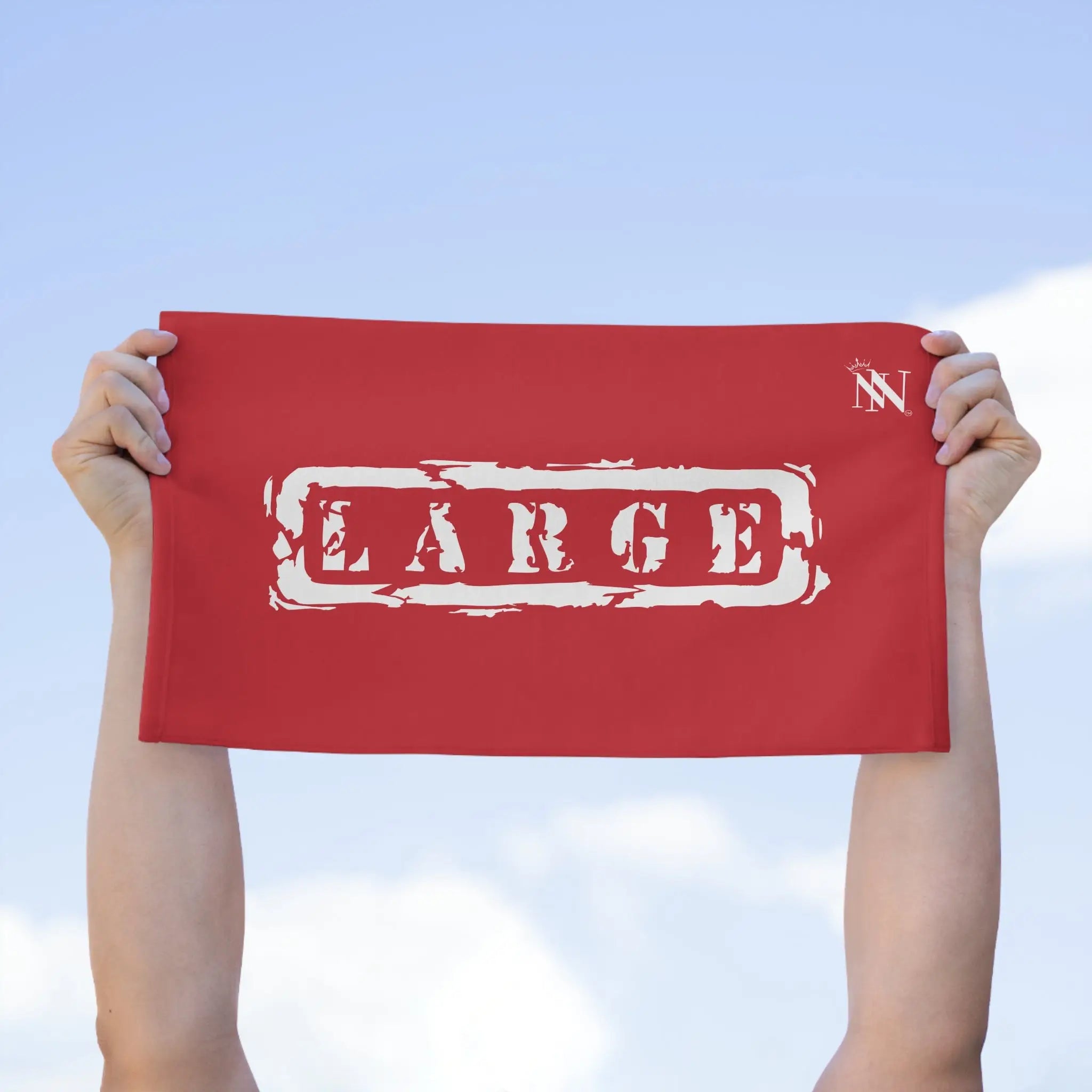 Large Red | Mix & Match Soft Fun-Flirty Lovers’ Towels