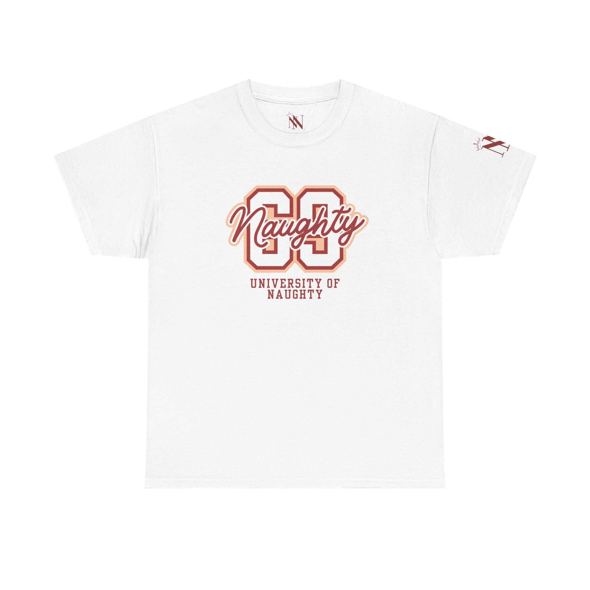 University of Naughty | Mix & Match Cotton Unisex Fun-Flirty Lovers’ T-Shirts