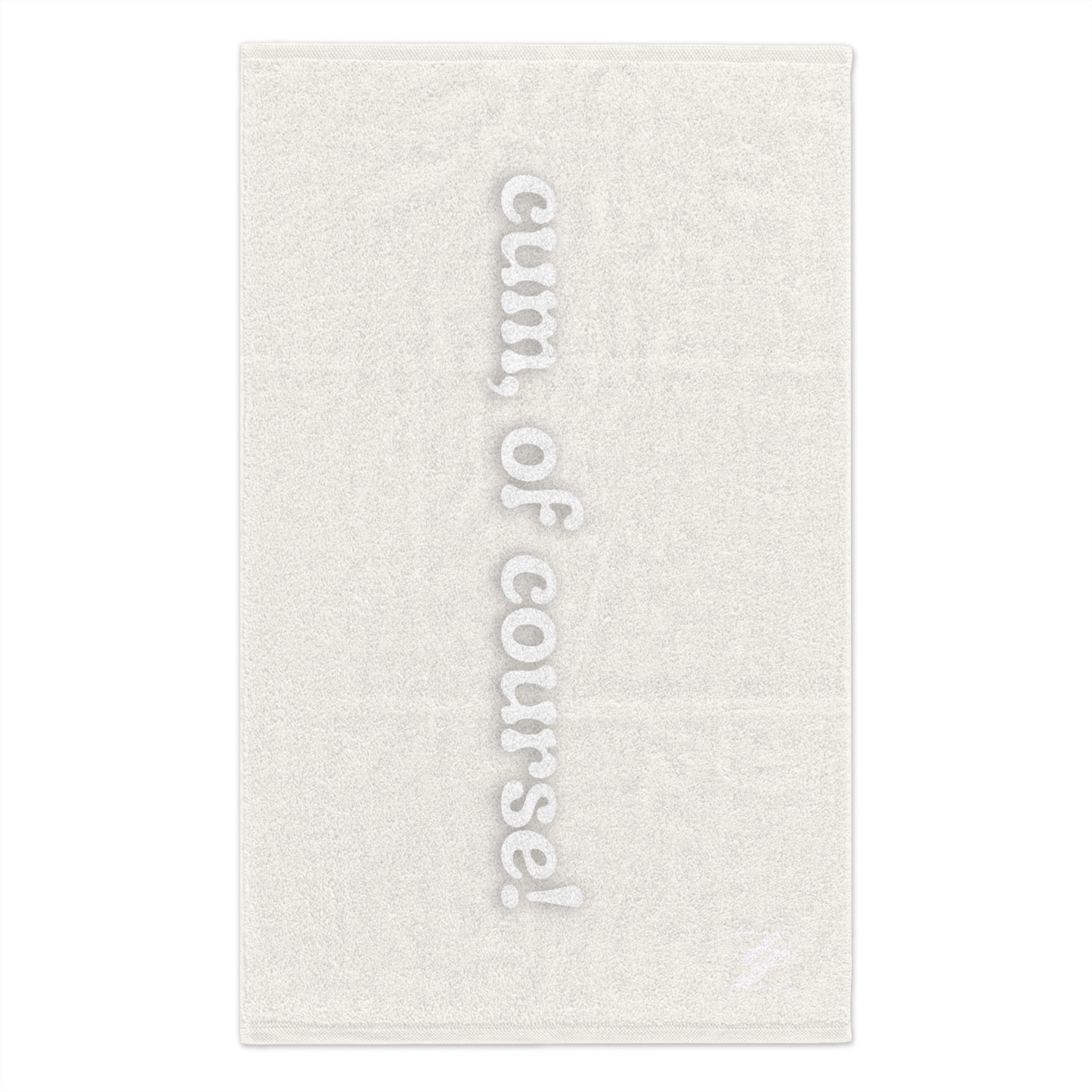Cum of Course! | Mix & Match Soft Fun-Flirty Lovers’ Towels