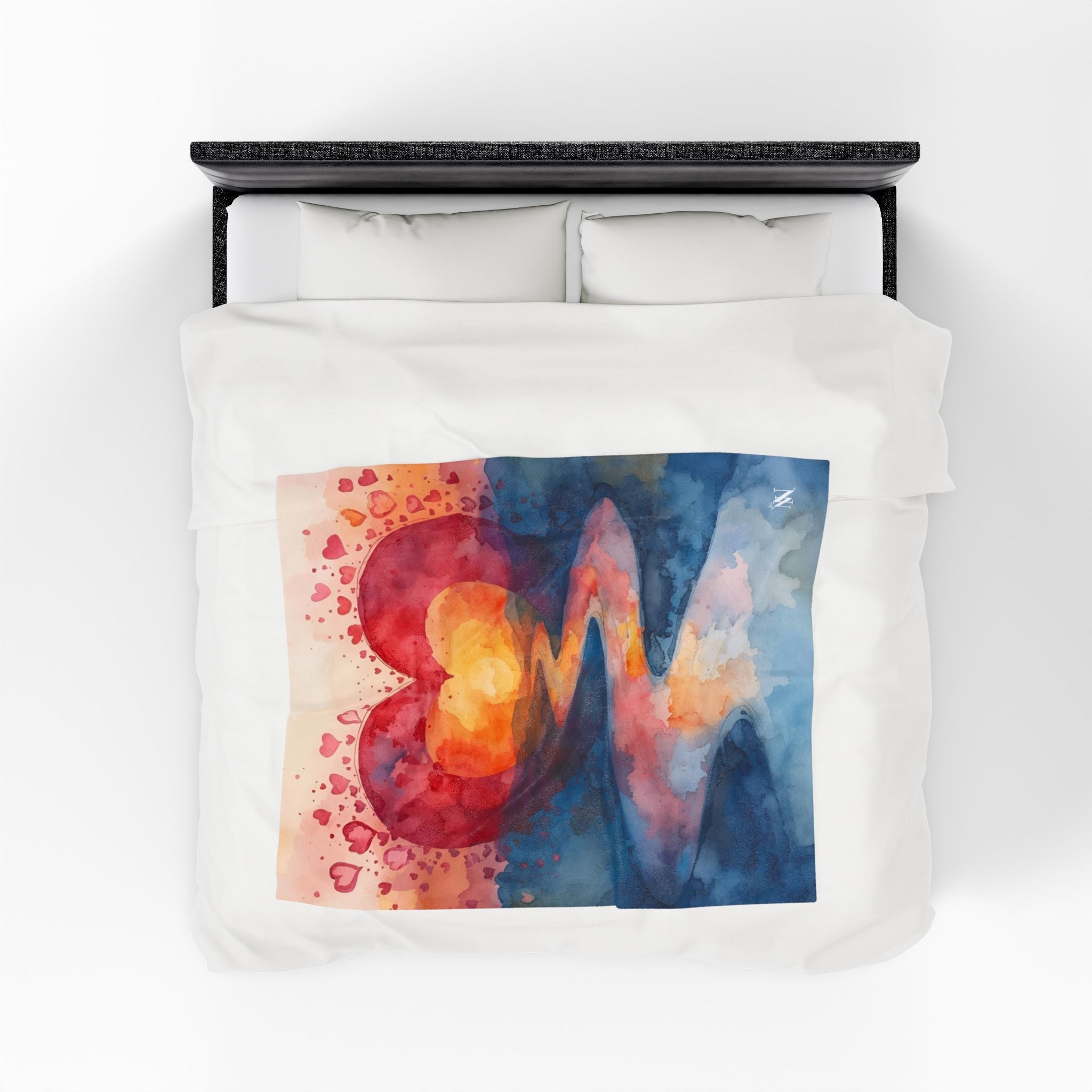 River of Love | Mix & Match Velveteen Fun-Flirty Lovers’ Blankets