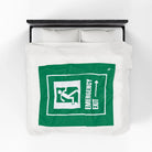 Emergency Exit | Mix & Match Soft Fun-Flirty Lovers’ Blankets