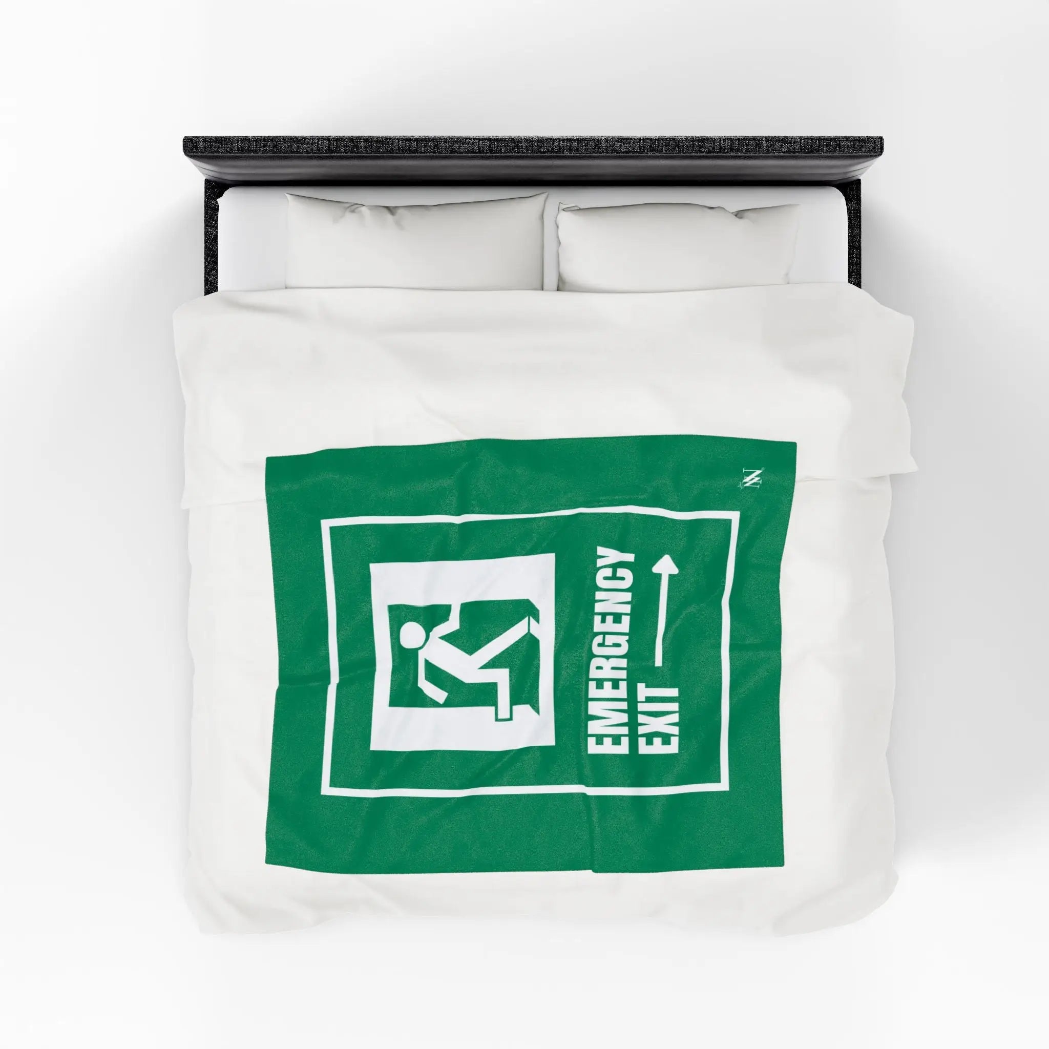 Emergency Exit | Mix & Match Soft Fun-Flirty Lovers’ Blankets