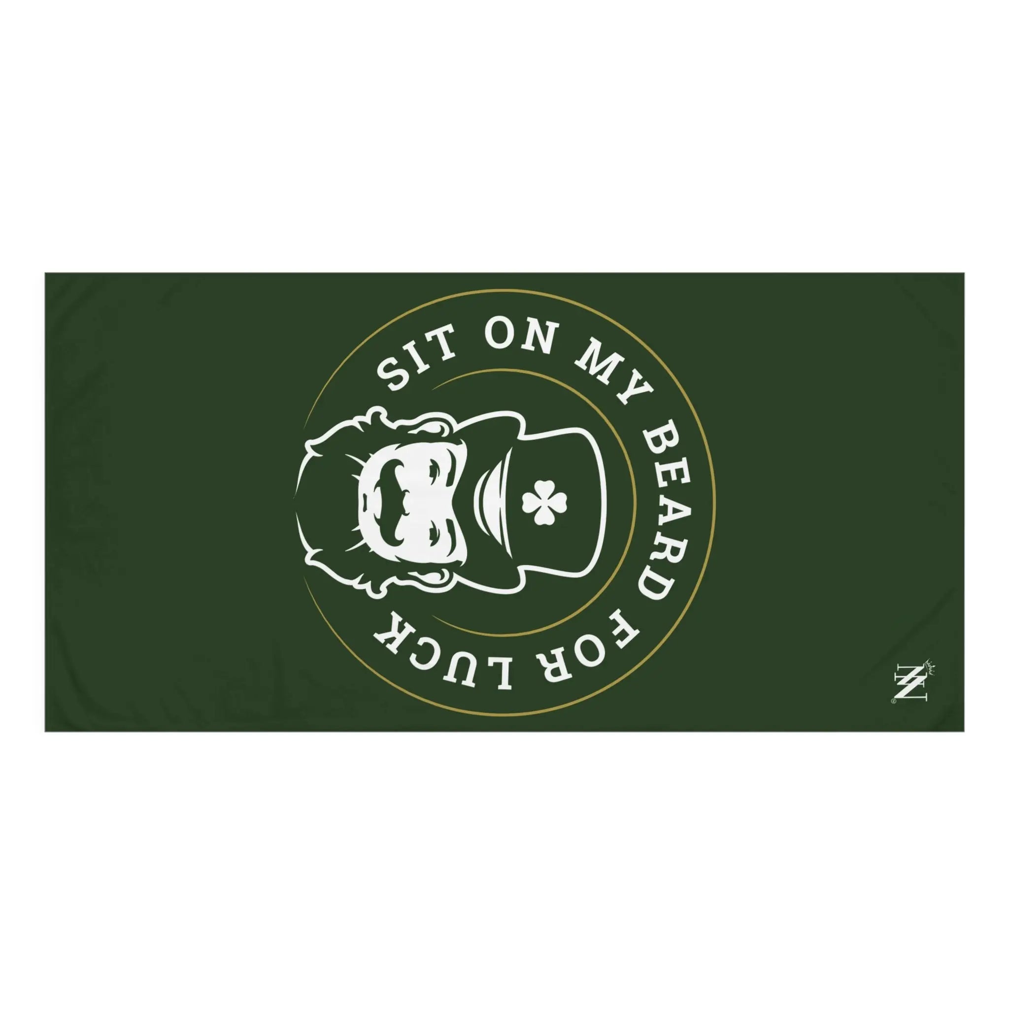 Sit on My Beard for Luck St. Patrick’s Day Extra Large Sex Towel