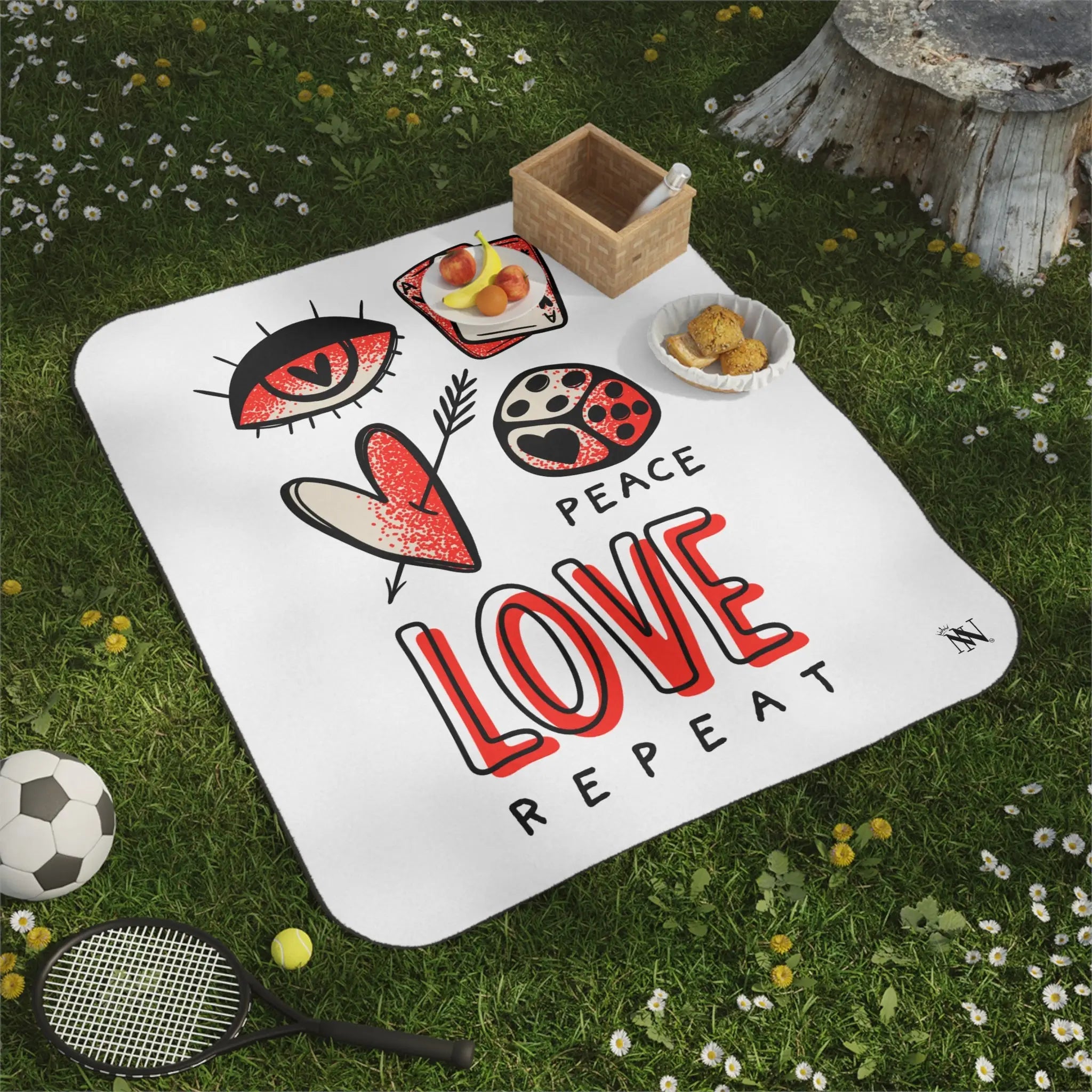 Peace Love Repeat Sex Blanket