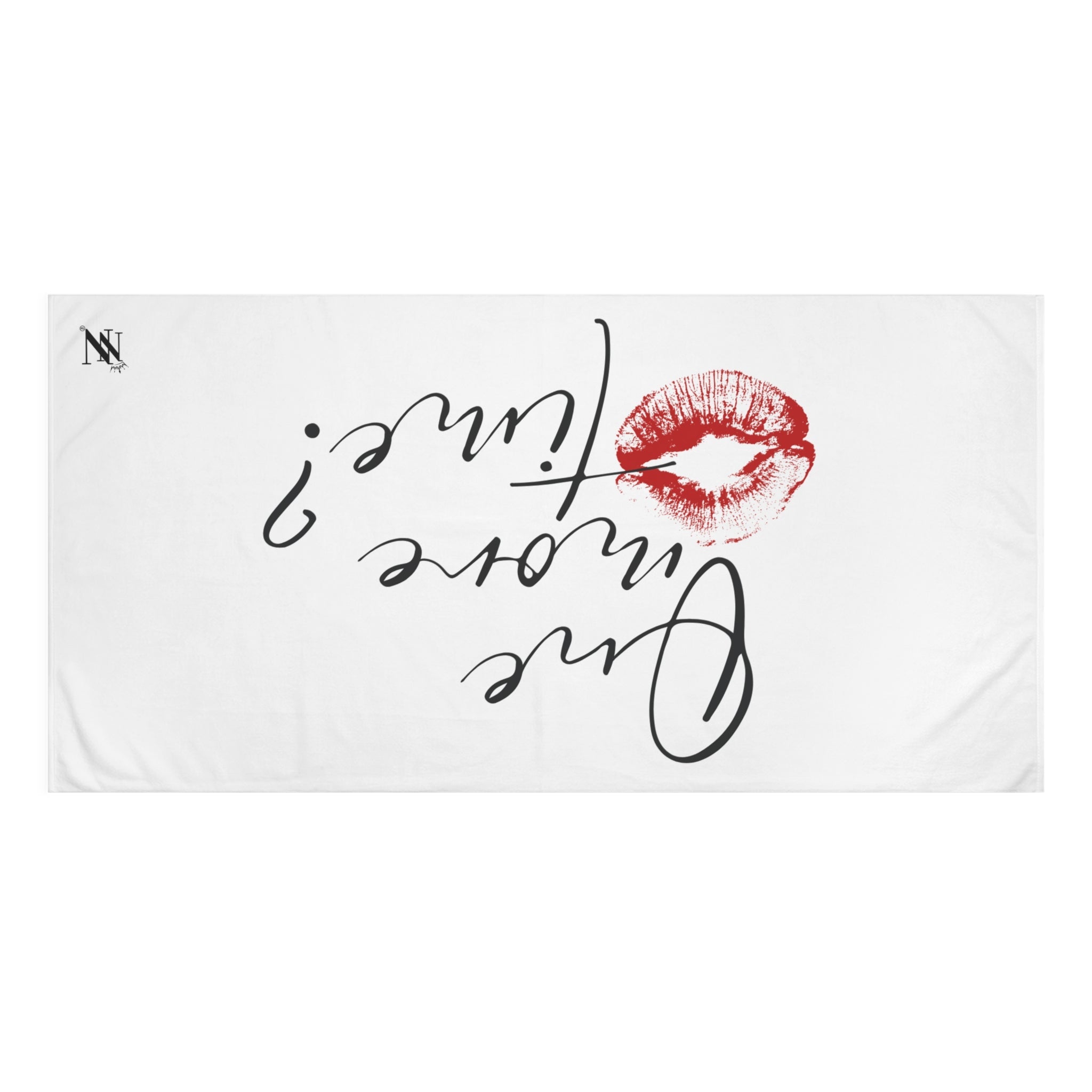 One More Time? with a Kiss Big Ass Rimming Sex Towel