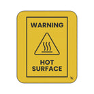 Warning Hot Surface Match | Mix Match Fun-Flirty Lovers’ Water-Resistant Blankets