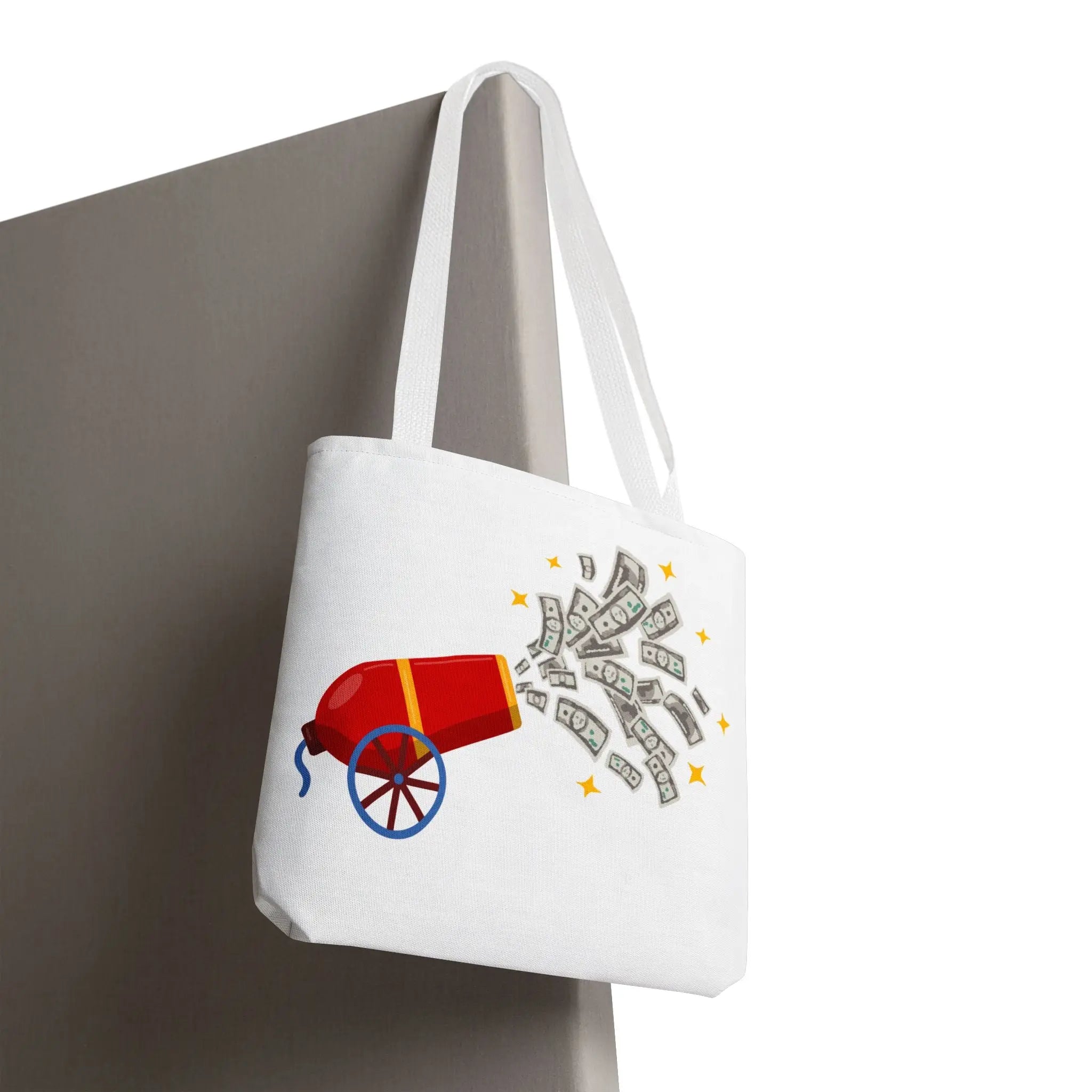 Money Shot Cannon Emoji | Mix & Match Fun-Flirty Lovers’ Totes