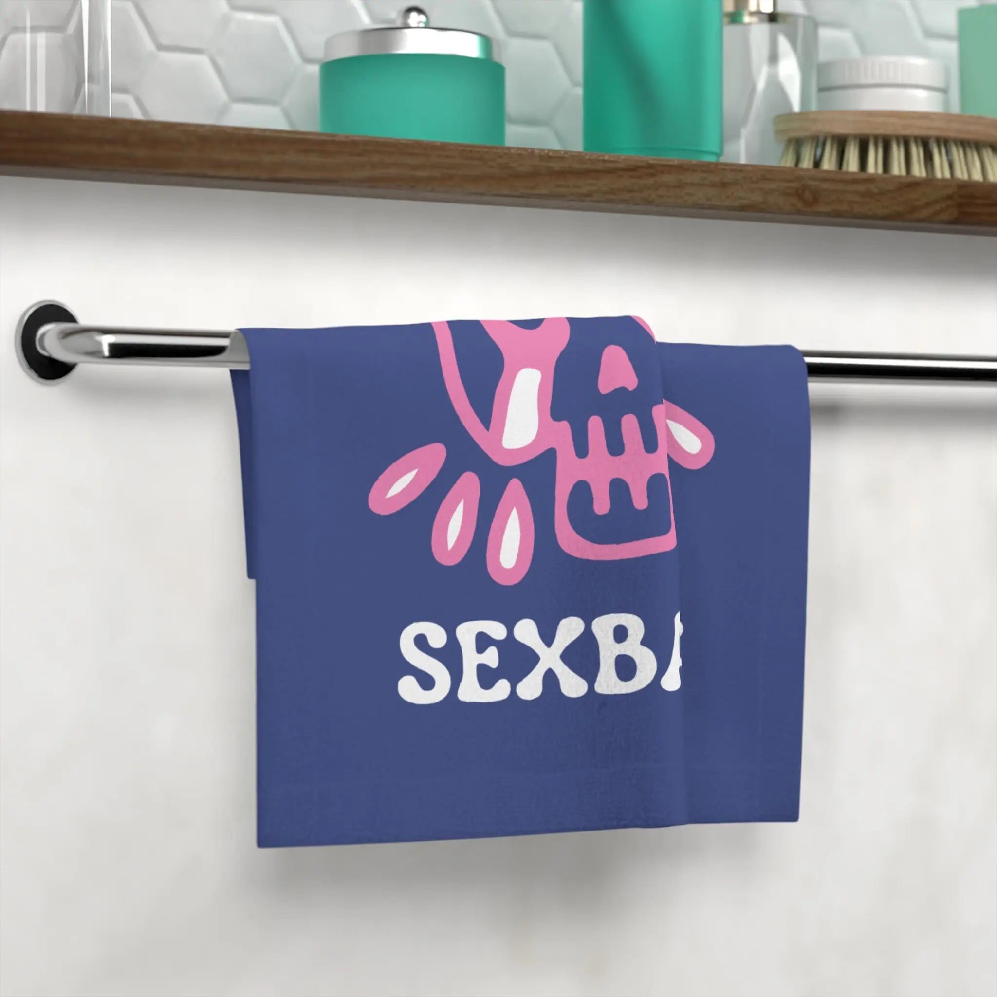 Sexbaby Crying Skull | Nectar Napkins Lils’ Fun-Flirty Lovers’ Towels